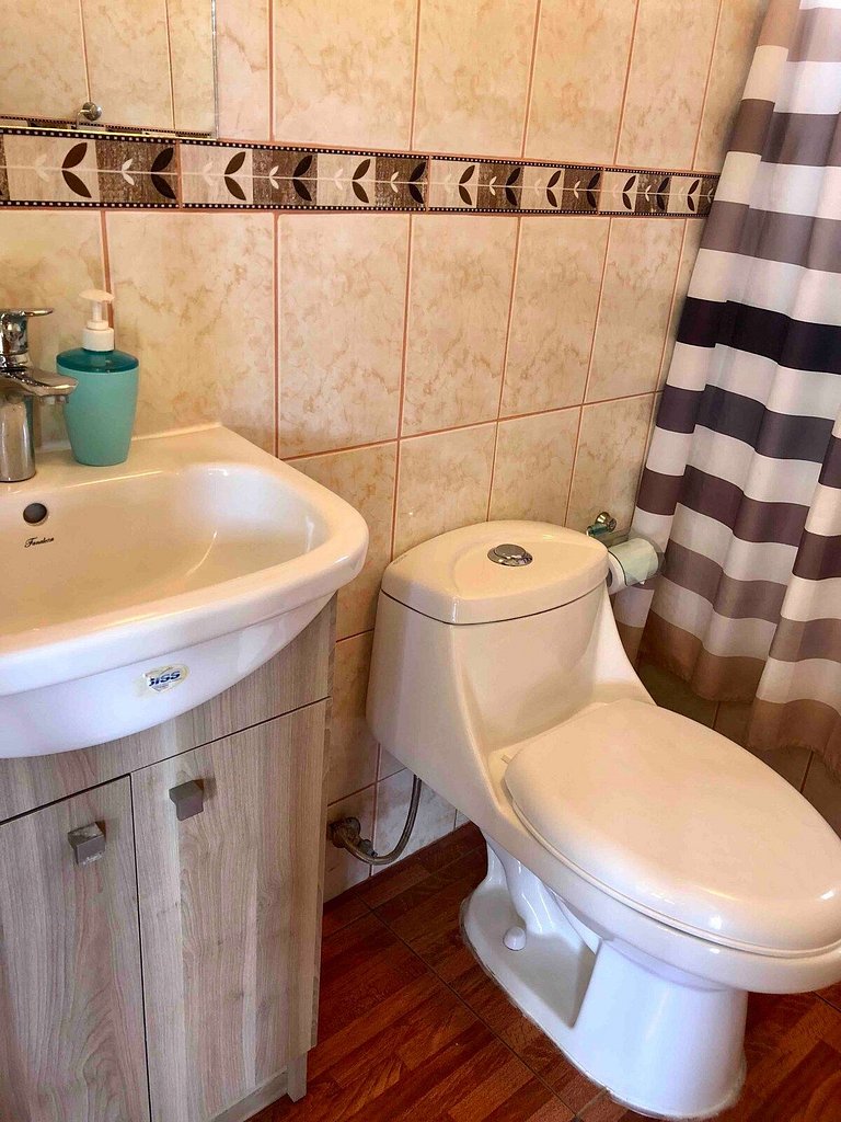 Cabaña frente al mar y con vista a los moai - Vaimiti