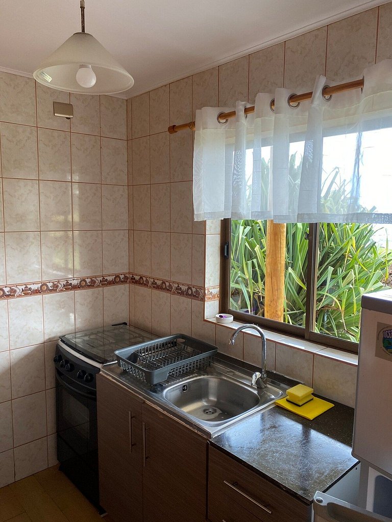 Cabaña frente al mar y con vista a los moai - Vaimiti