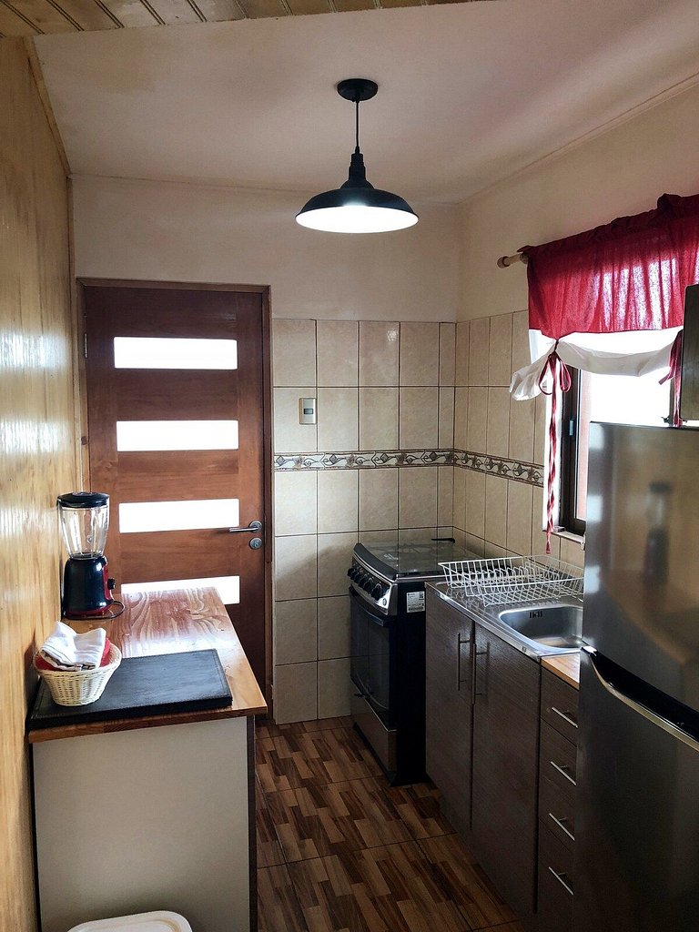 Cabaña Vave frente al mar y con vista a los moai